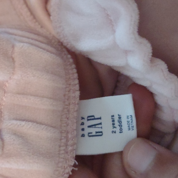 🟡 GAP | Pink Velvet Bottoms - Picture 2 of 2
